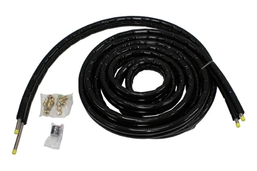 Vaillant auroTHERM inox 2-in-1 duoleiding (rollengte 15m) DN16 - incl 4 koppelstukken en 4 bevestigingshouders - prijs per rol met toebehoren 302416