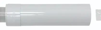 Vaillant 303202 Vaillant RGA concentrisch PP/staal buis (lengte 500mm) 80/125 mm