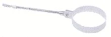 Vaillant RGA beugel 60/100 mm - wit - prijs per set van 5 stuks 303821