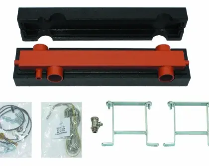 Vaillant 306721 Vaillant WH 95 evenwichtsfles 2 x 2 - debiet 8m³/u - inclusief isolatie en voeler