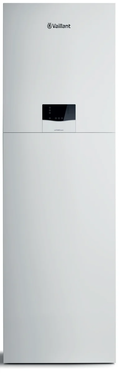 Vaillant All-electric warmtepomp (lucht/water) split Vaillant uniTOWER Pure binnenunit met boiler 190L 1x230V VWL 108/7.7 IS C2 0010038164