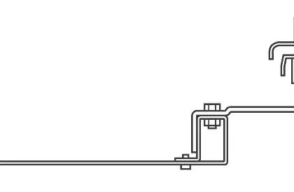 Vaillant Bevestigingsprofiel voor leien set 1 vaillant 0020055184