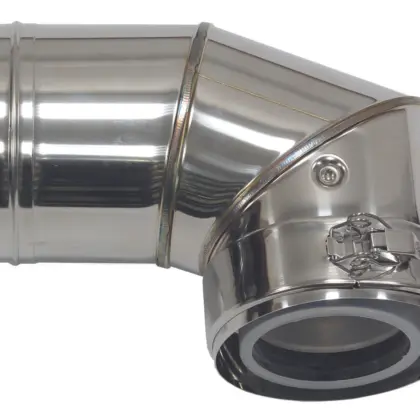 Vaillant Concentrische rookgasbocht Vaillant inox kunststof 80/125mm 0020042756