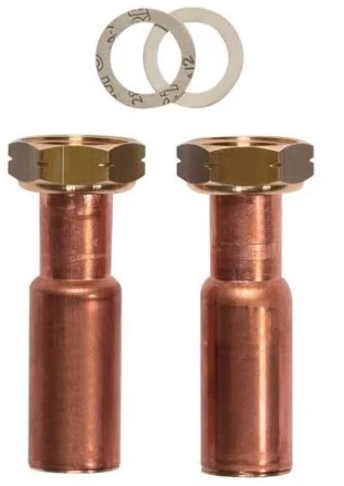 Vaillant Overgangstuk 1 inch losse moer naar buis 28mm binnendraad vaillant 0010038385