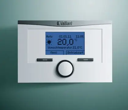 Vaillant Ruimteklokthermostaat Vaillant calorMATIC weekklok klasse V modulerend VRT 350 0020124473