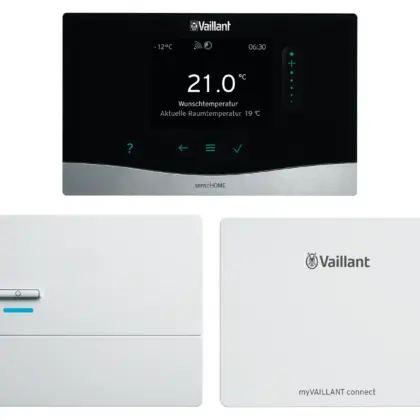 Vaillant Ruimteklokthermostaat Vaillant sensoHOME klasse I modulerend VRT 380f/2 0010035733