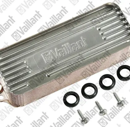 Vaillant Sanitair warmtewisselaar atmo/turboTEC 19 platen vaillant 0020038572