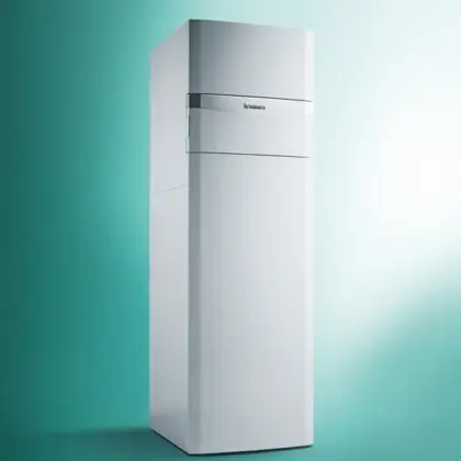 Vaillant Gesloten condensatievloercombiketel Vaillant auroCOMPACT VSC D 306 cv 30 kW ww 34 kW met boiler 188 liter 0010014632