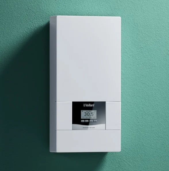 Vaillant Doorstroom warmwatertoestel Vaillant electronic 24kW VED E 24/8 E INT 0010023756