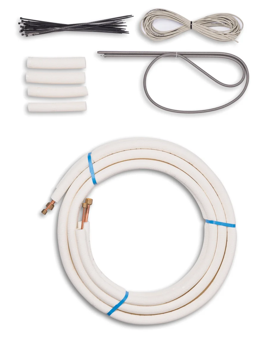 Vaillant Dubbel geisoleerde koelleiding 1/4 - 1/2 rol 10m modbus kabel vaillant 0010039727