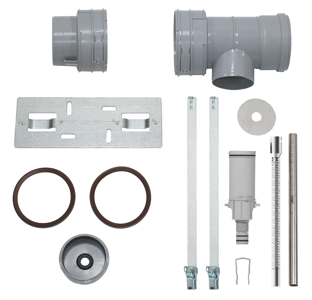Vaillant T-stuk DN 100 PP met afvoer condenswater (voor ecoTEC/1-5) vaillant 0010045383