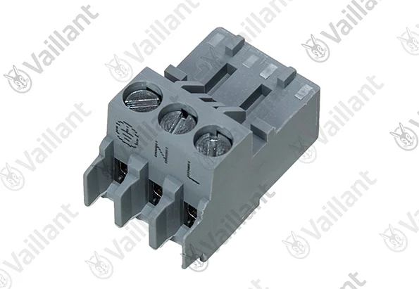 Vaillant Connector, rast 5 3-pole grey Vaillant 0010048112