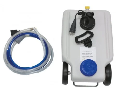 Vaillant Reinigingsset met kar en pomp/stofzuiger en slang inhoud 25 L vaillant 0020017065