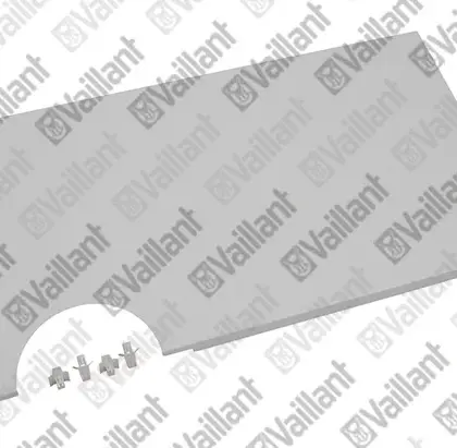 Vaillant Plaat boven (achter) vaillant 0020038594