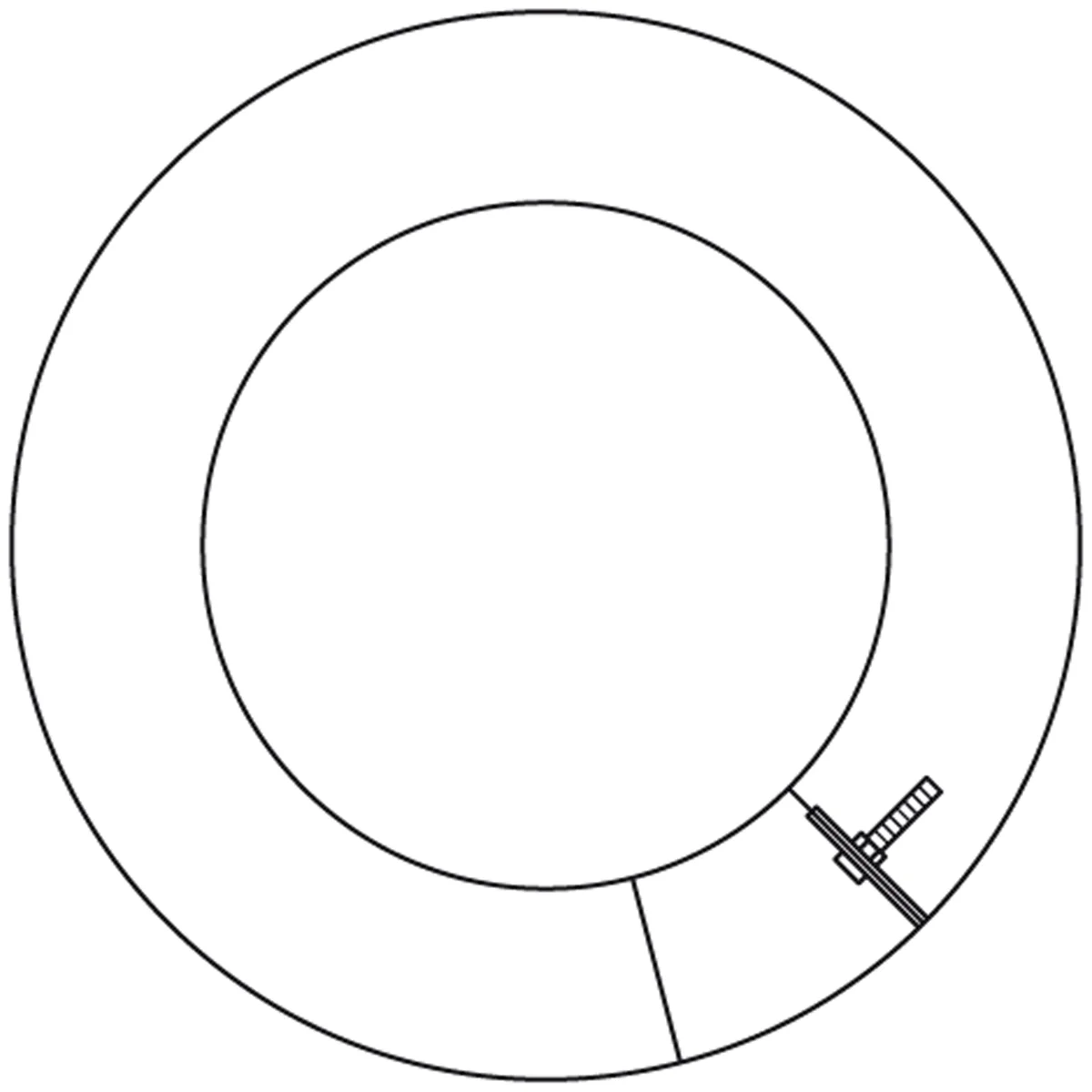 Vaillant Dichtingskraag rvs vaillant 0020042760