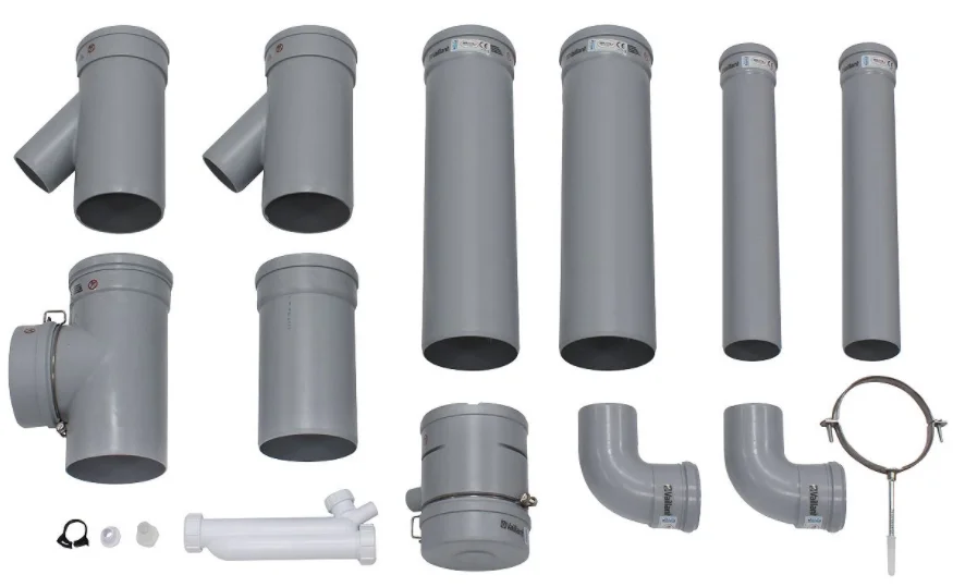 Vaillant Basis kit 2 wandketels naast elkaar dn 130 vaillant 0020042761