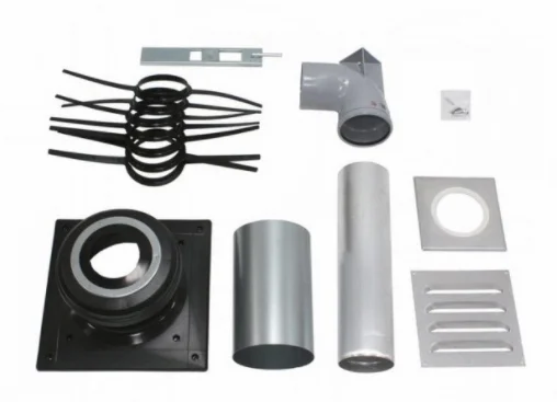 Vaillant Basisaansluitset d: 130 PP voor de rookgasafvoer via een schouw vaillant 0020042762