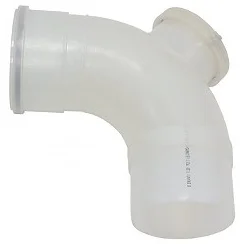 Vaillant Enkelwandige rookgashulpstuk Vaillant 87° 200mm/200mm kunststof met lipring 0020095555