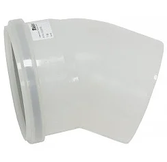 Vaillant Enkelwandige rookgasbocht Vaillant 30° 160mm/160mm kunststof met lipring 0020095558
