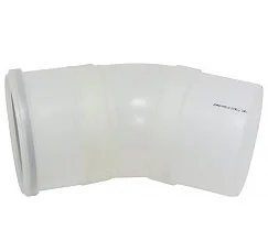 Vaillant Enkelwandige rookgasbocht Vaillant 30° 200mm/200mm kunststof met lipring 0020095559