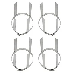 Vaillant Set afstandhouders d 200 RVS voor vaste buis set 4 stuks vaillant 0020095566