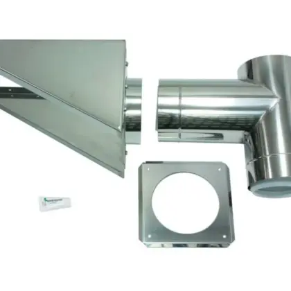 Vaillant Aansluitset RVS/PP naar rookgasafvoer 225/160 vaillant 0020095573