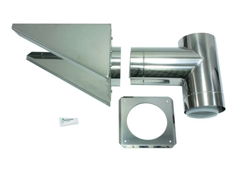 Vaillant Aansluitset RVS/PP naar rookgasafvoer 225/160 vaillant 0020095573
