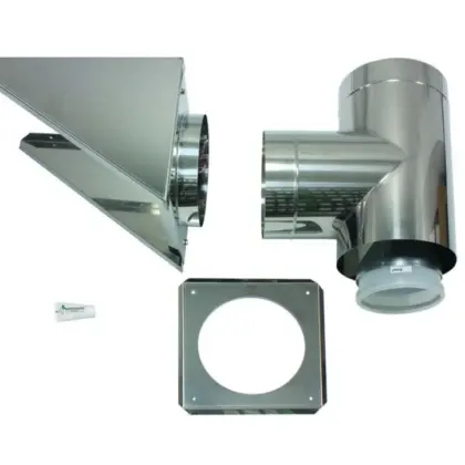 Vaillant Aansluitset RVS/PP naar rookgasafvoer 300/200 vaillant 0020095574
