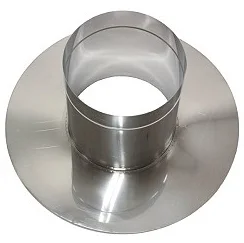 Vaillant Dakdoorvoerplaat Vaillant Ø160mm geschikt voor platdak inox rond 0020095587