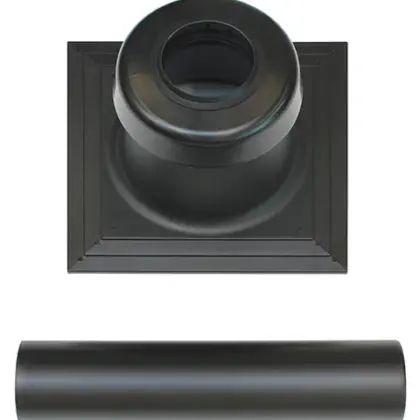 Vaillant Schouwkap DN 110 mm (PP) vaillant 0020106397