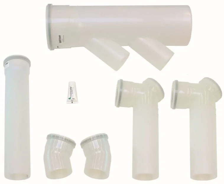Vaillant Extensie voor 2 wandketels rug aan rug 200 mm voor ecoTEC VC 806/1006/1206 vaillant 0020106431