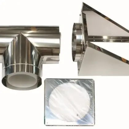 Vaillant Basisaansluitset collectieve rookgasafvoer via buitenmuur (RVS/PP) DN250 vaillant 0020106434