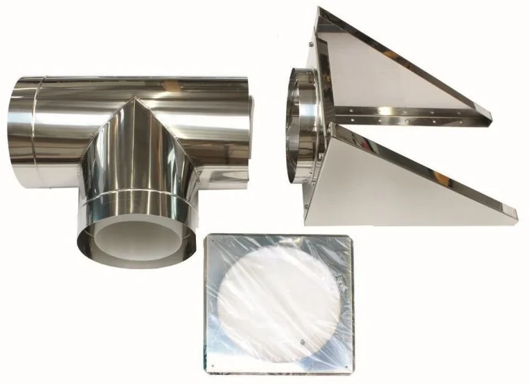 Vaillant Basisaansluitset collectieve rookgasafvoer via buitenmuur (RVS/PP) DN250 vaillant 0020106434