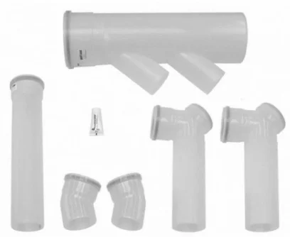 Vaillant Extensie kit voor 2 wandketels rug aan rug DN250 vaillant 0020106556