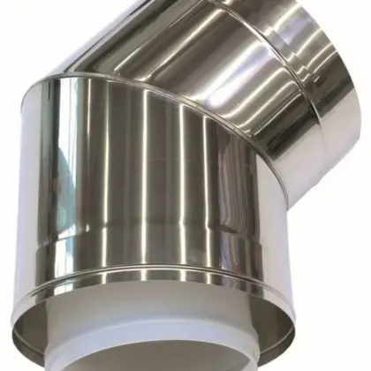 Vaillant Concentrische rookgasbocht Vaillant inox kunststof 250/350mm 0020108009