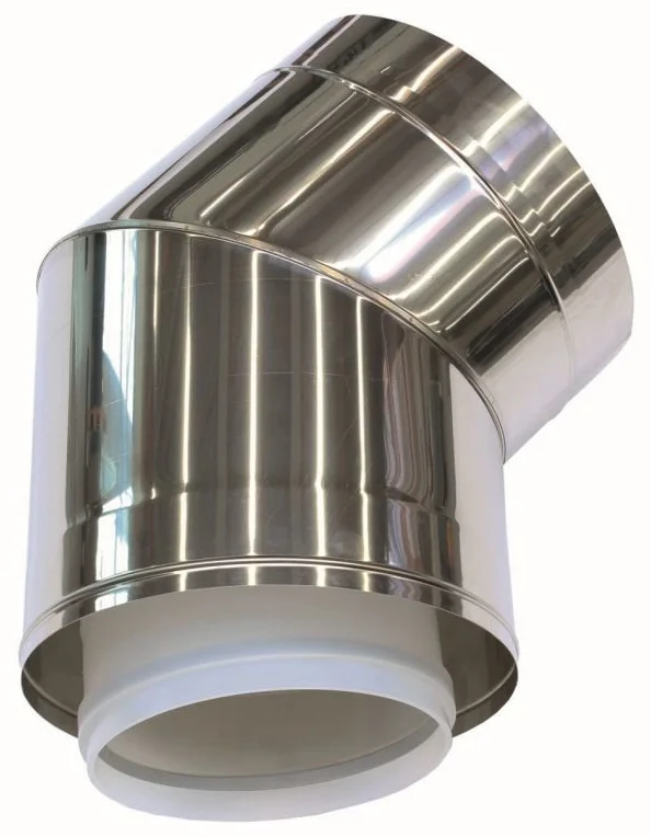 Vaillant Concentrische rookgasbocht Vaillant inox kunststof 250/350mm 0020108009