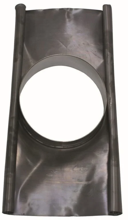 Vaillant Dakdoorvoerplaat Vaillant Ø350mm inox rechthoekig 25-35° 0020145573