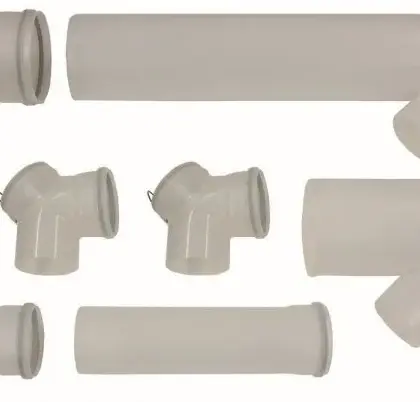 Vaillant Basiskit voor 2 wandketels DN160/200 PP vaillant 0020151154