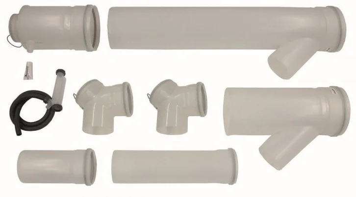 Vaillant Basiskit voor 2 wandketels DN160/200 PP vaillant 0020151154