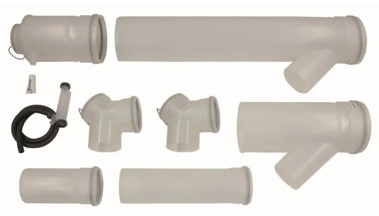 Vaillant Basis kit voor 2 wandketels DN 250/160 PP vaillant 0020151156