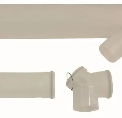 Vaillant Extensiekit voor 1 ecocraft 'naast elkaar' DN200/250 PP vaillant 0020151161