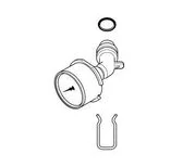 Vaillant Analoge interne ecoTEC pro manometer vaillant 0020213325
