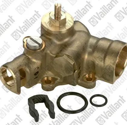 Vaillant Watergedeelte (messing) vuw 242-282e vaillant 013517