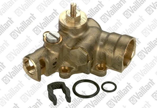 Vaillant Watergedeelte (messing) vuw 242-282e vaillant 013517
