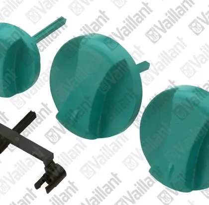 Vaillant Bedieningsknop GROEN vuw +/pro (set 3) vaillant 114286
