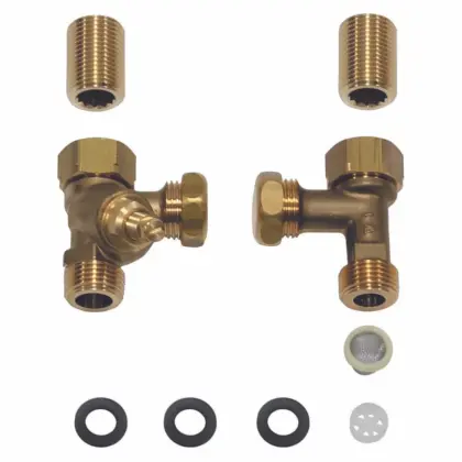 Vaillant Aansluitset voor 2 aansluitingen vaillant 308086