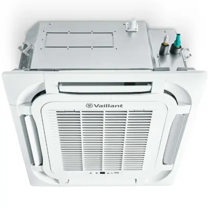 Vaillant Airco splitsysteem binnenunit Vaillant climaVAIR multi koelen en verwarmen cassette (4-zijdig) 3.5kW R-32 4kW VAM 1-035 KNI 8000010730