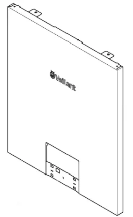 Vaillant Voorpaneel boven  vaillant 8000012840