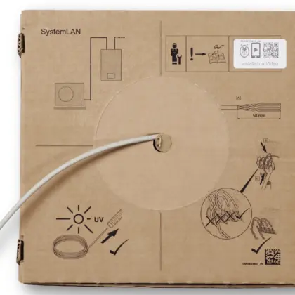 Vaillant SystemLAN ethernetkabel L:100 m vaillant 8000038156