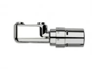 Vasco 118210300000099 Vasco haaks ventielset 1/2 - chroom - met thermostaatknop